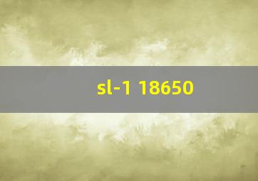 sl-1 18650